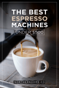 Best Espresso Machines Under 500 Pin